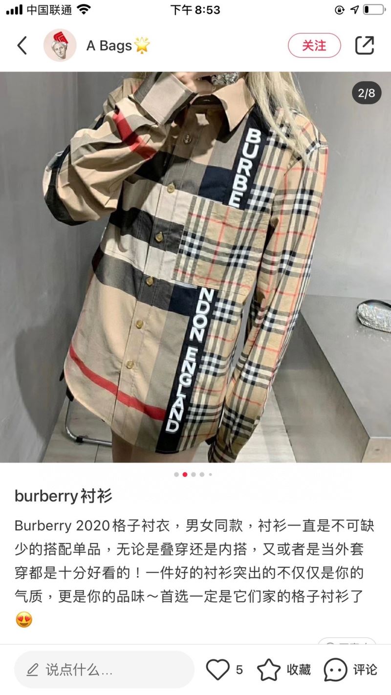 Burberry Shirts